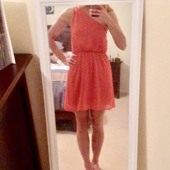 One shoulder fit and flare skater dress - Picture 7 of 14
